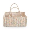 Luiermand - Diaper caddy pastel blooms
